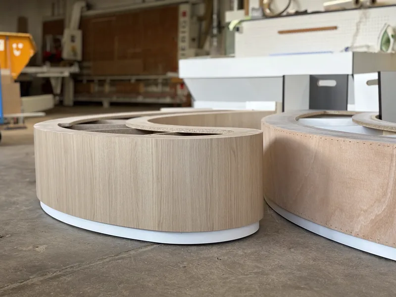 Fabrication banquette - menuiserie artisanale Loire Planforet